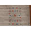 Tapis oriental tribal Gabbeh 6 x 9