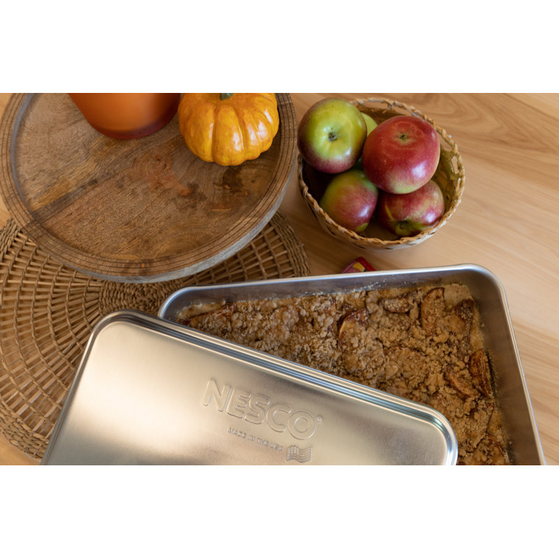 Nesco 2 Piece Aluminum Non-Stick Rectangle Set