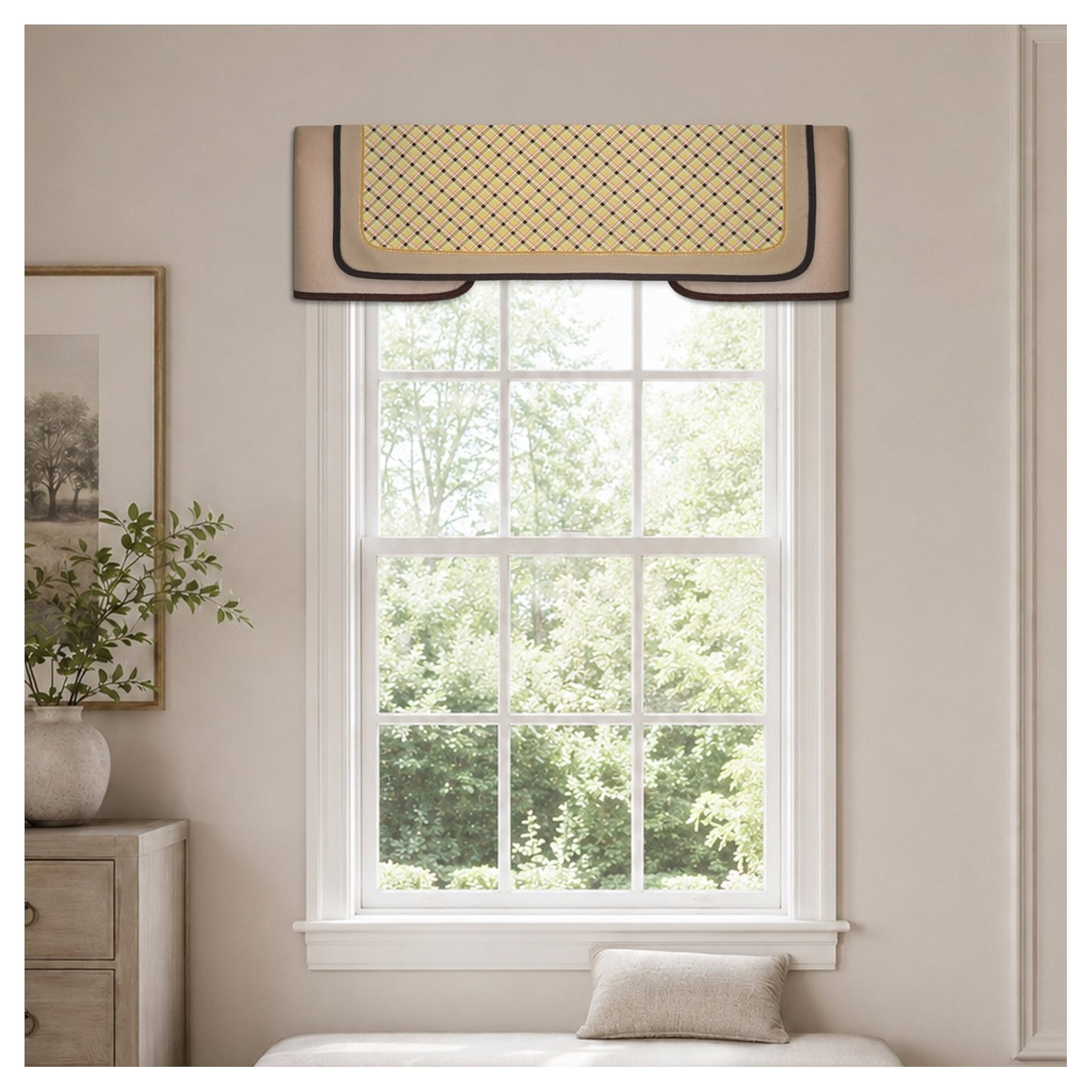 Traceable Designer Straight Valance Kit - Custom Window Treatment