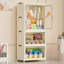 Armoire / penderie portative, 4 cubes, tringle pour chambre à coucher - Standard