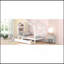 Lit en bois avec tiroirs-475882703