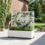 Lit de jardin extérieur surélevé en métal avec treillis-1702850068-1784459253