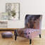 Fauteuil de chambre rembourré Crystal Dendrite