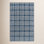 Alec Blue Hand-Tufted Plaid Wool Rug