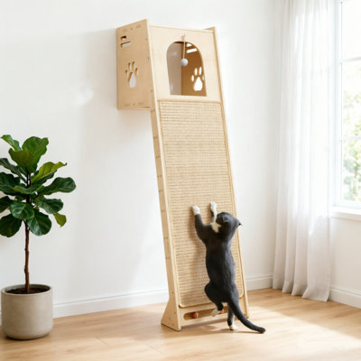 Tour pour chat 42,1 po avec grattoir et perchoir pour grands chats
