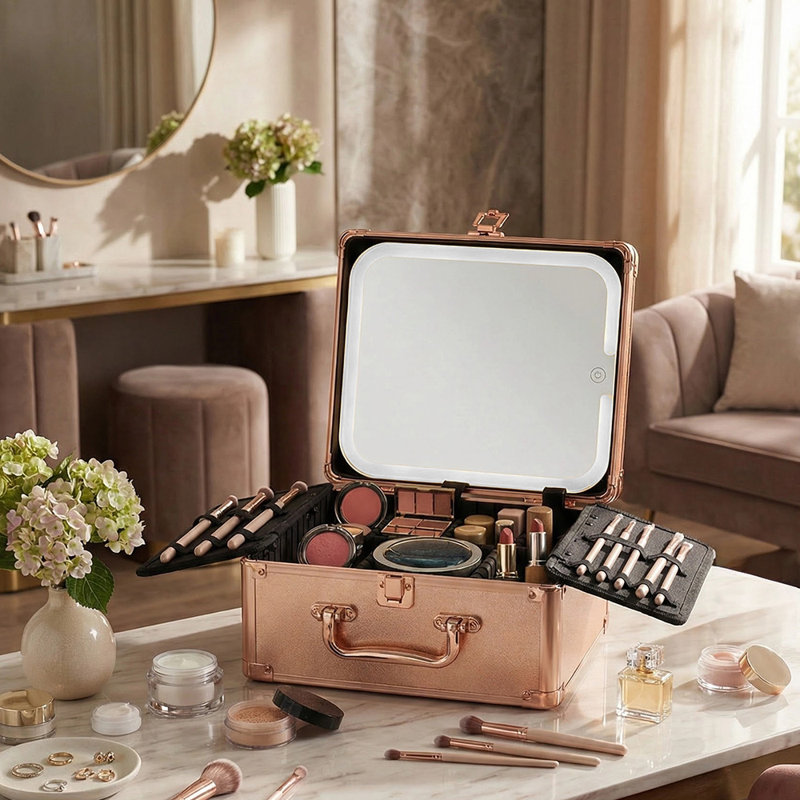 Jewellery Box, Rose Gold