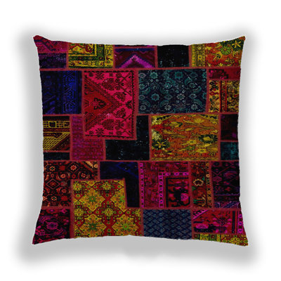 Abstract 1987 Throw Pillow
