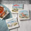 Ensemble de 4 sous-verres Coastal Moments