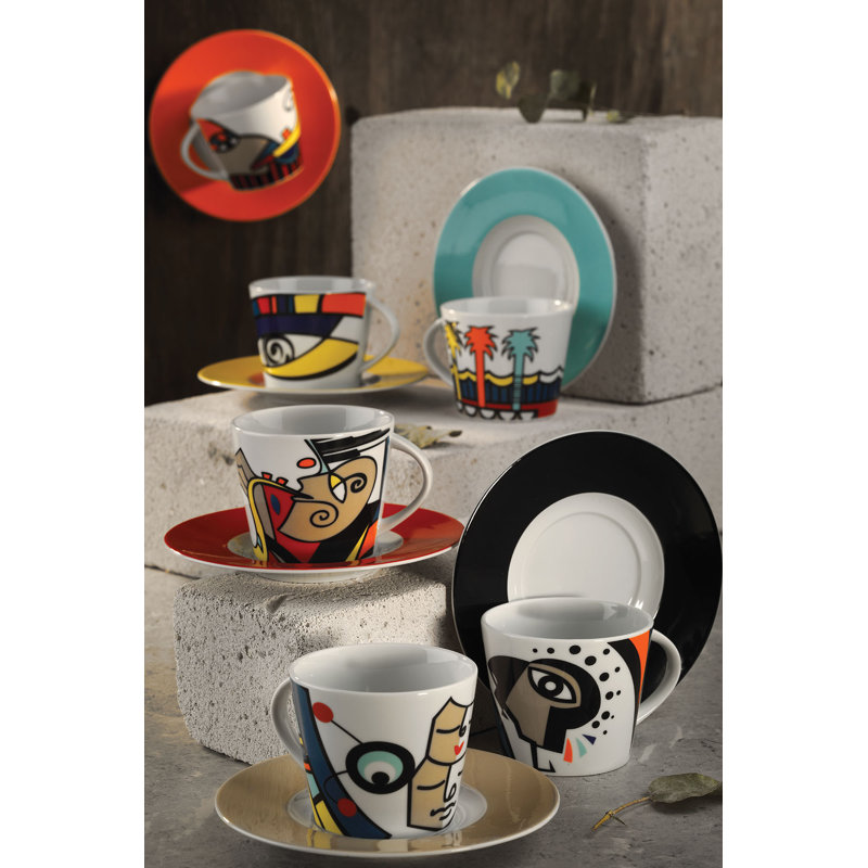 Ensemble de 6 tasses à espresso Wilhelm
