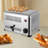4-Slice Pop-Up Stainless Steel Bread Baking Machine With Timing Function