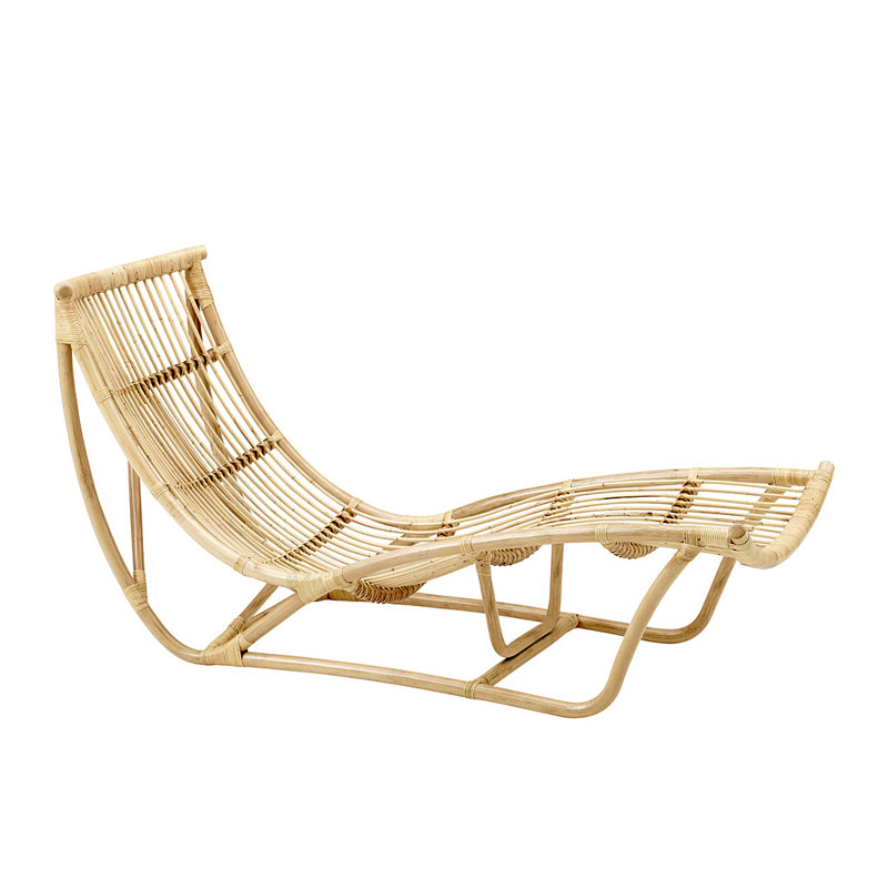 Méridienne simple 63,8 po Pranay, Naturel