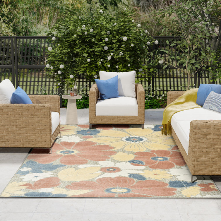 Tapis moderne Nourison Aloha Rose