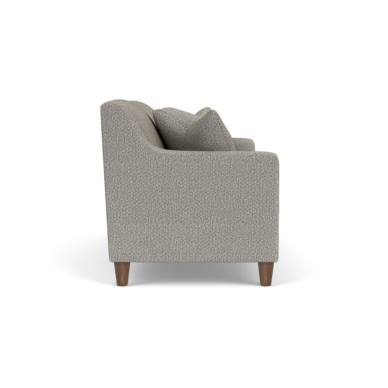 Shorecrest 78'' Upholstered Sofa, Dark Gray Polypropylene/Olefin