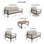 Ensemble de conversation Townsend avec coussins Sunbrella®-93082665-93082667