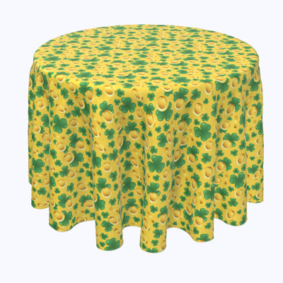Hort Falling and Shamrock Joy Tablecloth
