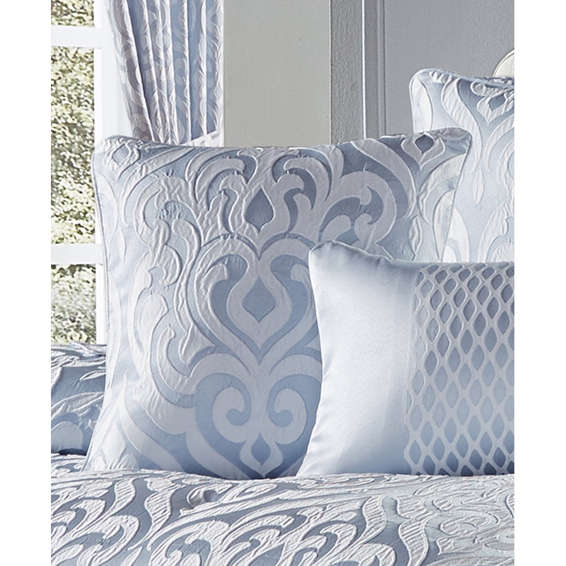 Coussin décoratif carré 18 po Liana
