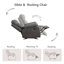 Fauteuil inclinable, oscillant et oscillant de 39 po Jacelynn-1281395474