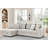 Wool-Like Pull-Out Sleeper Sofa-55907530