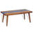 Balen vidaXL Rectangular Coffee Table, Handmade, Solid Teak Wood