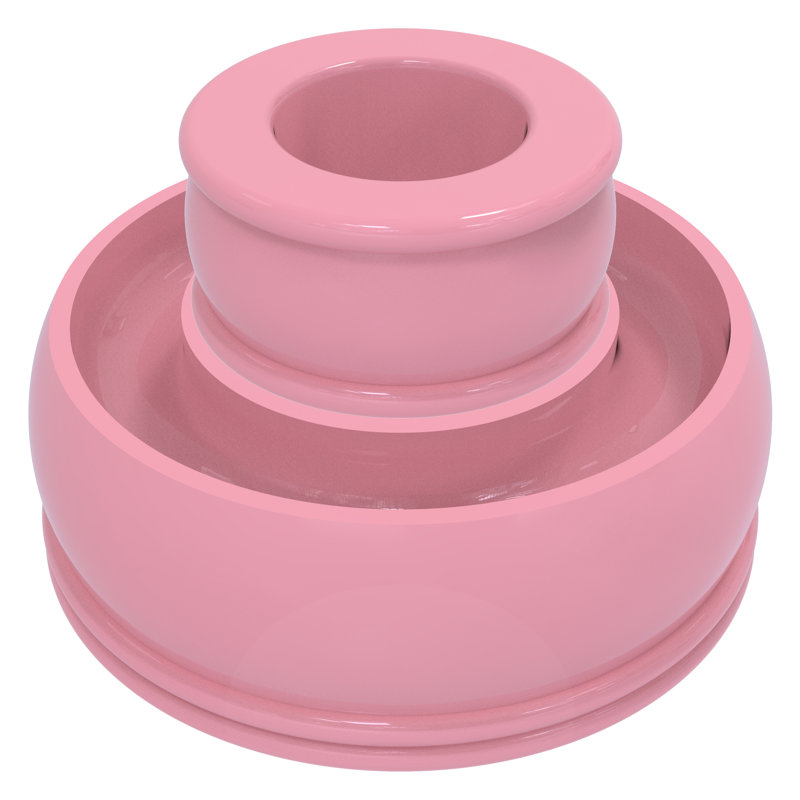 Photophore en laiton 1,75 po, Rose