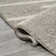 Colline Berber Stripe Shag Gray/Ivory Rug