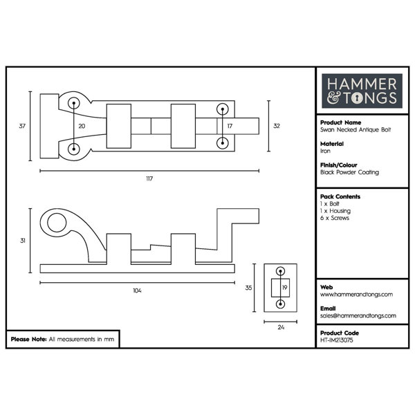 Product Dimensions