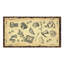 Tapis beige / brun / noir en polyamide tissé à la machine Dream-1693485882