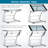 Cournoyer Glass Top Drafting Table-33656329