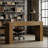 Stable Farmhouse Chic Console Table With Spacious Top, Perfect For Hallway And Sofa Decor