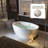 Ember 55'' x 31.75'' Soaking Acrylic Bathtub-51226547