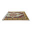 Tapis oriental multicolore tissé à la machine Oriental-1991826636