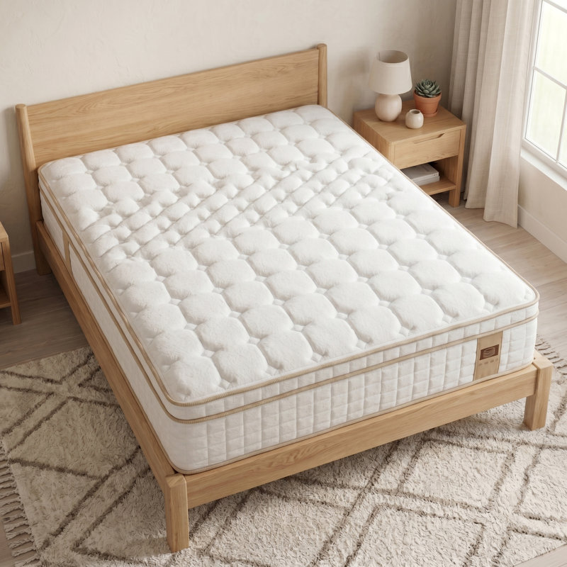 12in-queen Size Hybrid Mattress,medium-softness Spring-hybrid Mattress