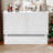 Queen Murphy Bed Cabinet with USB & Storage, Foldable Mattress for Guest Room-1479910119