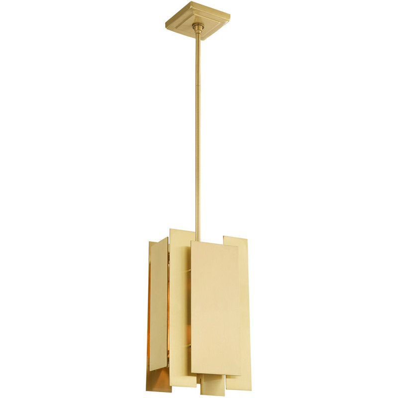 Luminaire suspendu rectangulaire 1 lumière