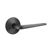 Athena Flat Privacy (Bed & Bath) Door Lever with Round Rosette