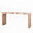 62" Long Entryway Table,Modern Console Table with Chevron Patterned Top