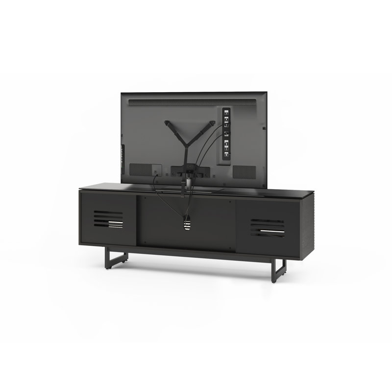 Corridor Media Console, Charcoal Stained Ash