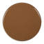 Table de bout ronde, haute brillance brune