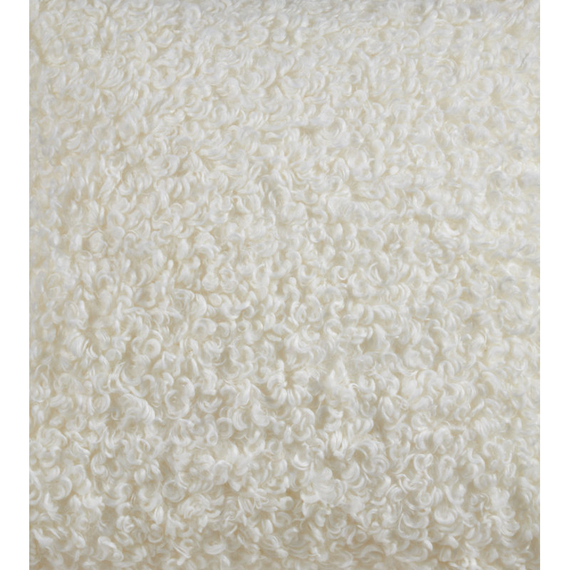 Housse et insert de coussin Heijo, Polyester / Bourre en polyester, Ivoire