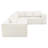 129.5" Minimalist Style Modular Sectional Sofa,6 Seat Wrinkle-Resistant Chenille Couch Set,2 PC Free Combination,Modern L-Shaped Cloud Sofa Set For Living Room,No Assembly Require,3 Colors