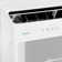 8,000 BTU Window Mounted Inverter Air Conditioner with Supplemental Heat and Remote Control