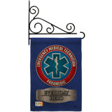 Double Sided 18.5'' H x 13'' W Polyester Flag Set
