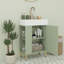 Meuble-lavabo en bois 21,6 po-312631945