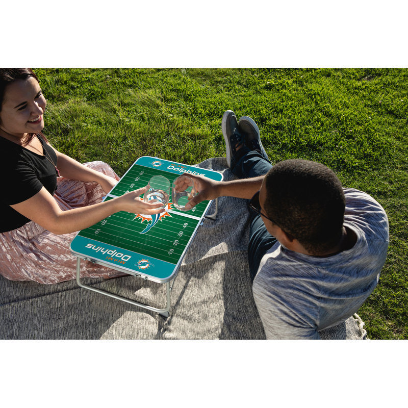 Mini table portative NFL, Dolphins de Miami