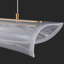 Luminaire suspendu linéaire en acrylique Parkhill