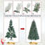Arbre de Noël artificiel givré décoré de pommes de pin-1165044874-1159597728