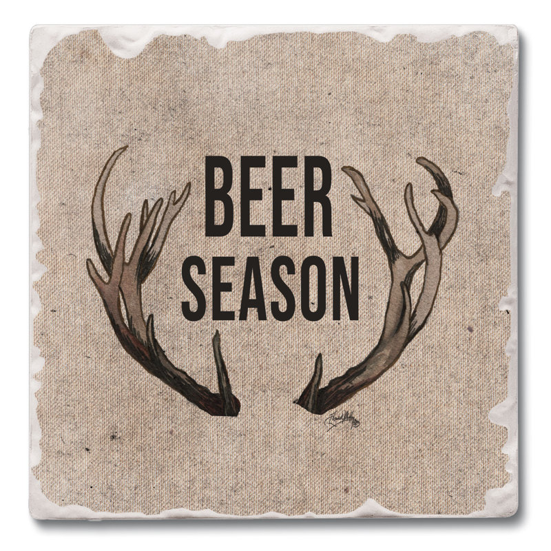 Sous-verre simple à bière Beer Season Créez votre propre collection
