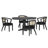 4 - Person Extendable Pedestal Dining Set-387895049