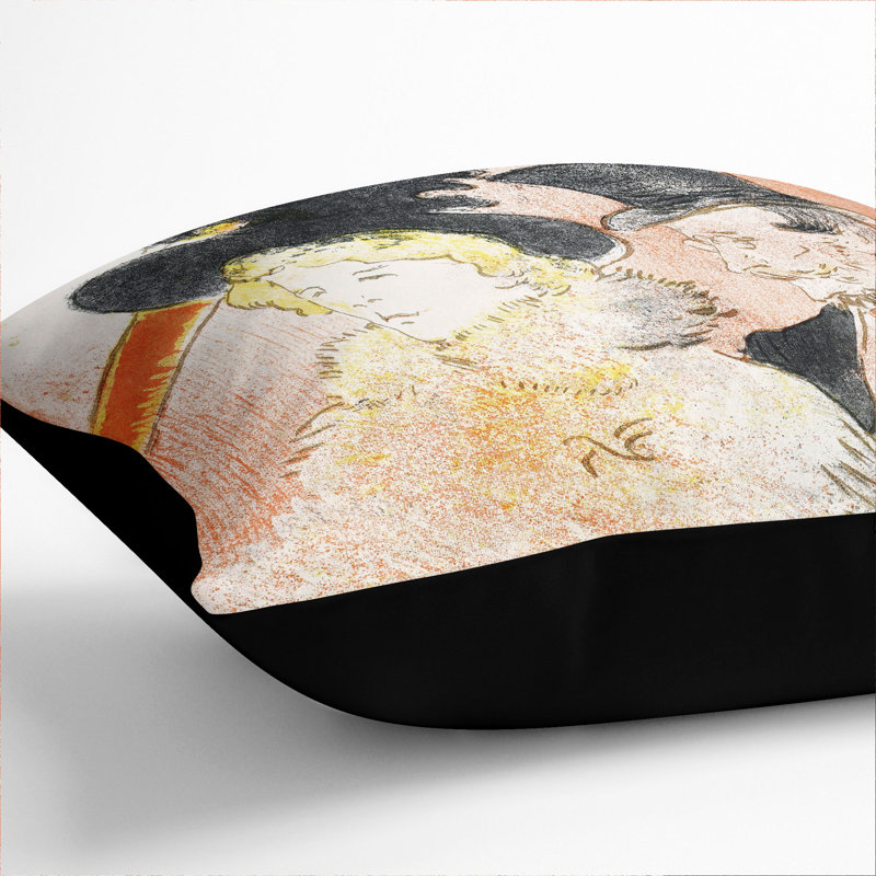 The Concert Vol.2 Scatter Cushion, 40cm H x 40cm W x 15cm D, Black