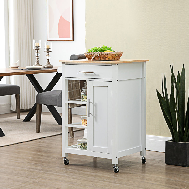 Chariot pour îlot de cuisine (tabouret non inclus)